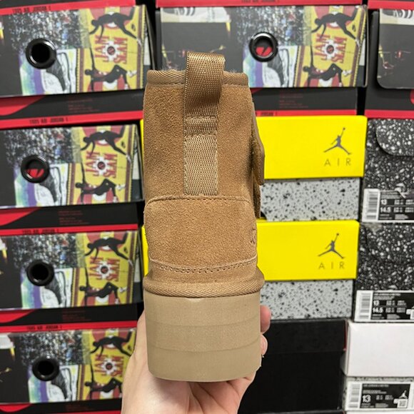 UGG Velcro - Strap Platform Ankle Boots - Picture 7 of 9